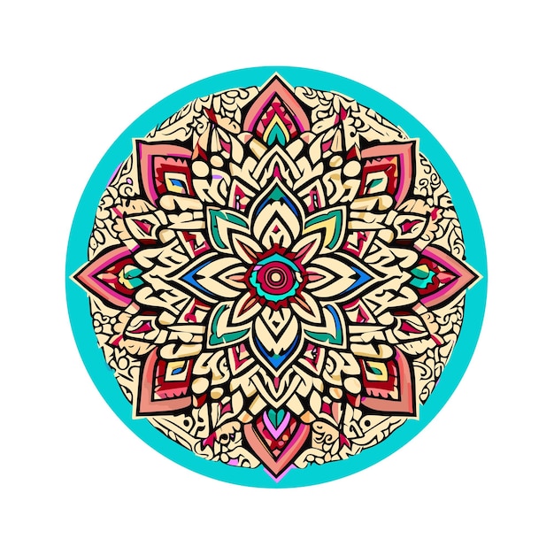 Vector beautiful mandala art