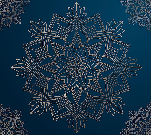 Beautiful mandala background template