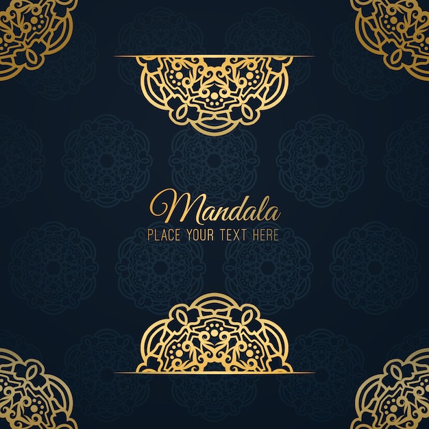 Beautiful mandala design background