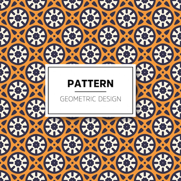 Beautiful mandala seamless pattern background design