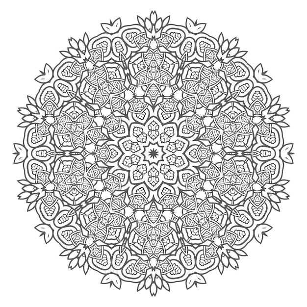 Beautiful mandala vector for design