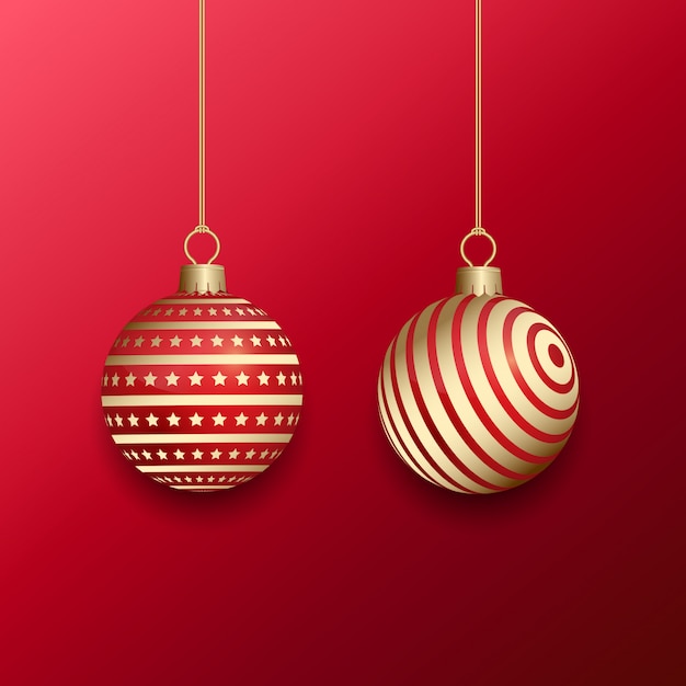 Vector beautiful merry christmas background