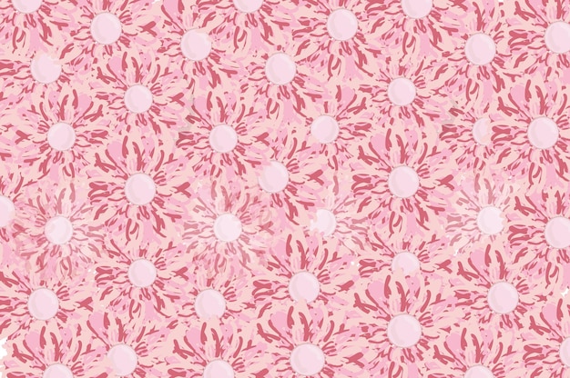 Beautiful pink flowers on spring background pattern for fabric texture