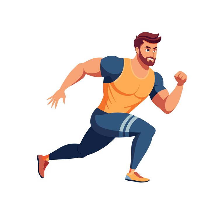 Vector beautiful professional man character vector illustration