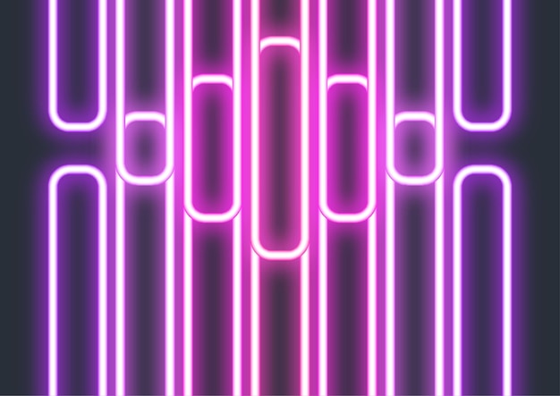 beautiful purple neon light