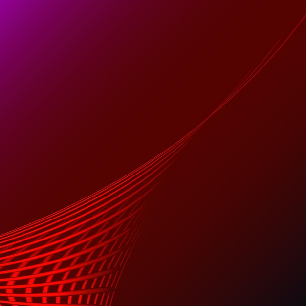 Beautiful red abstract magic energy electric spiral twisted cosmic fire lattices from lines strips