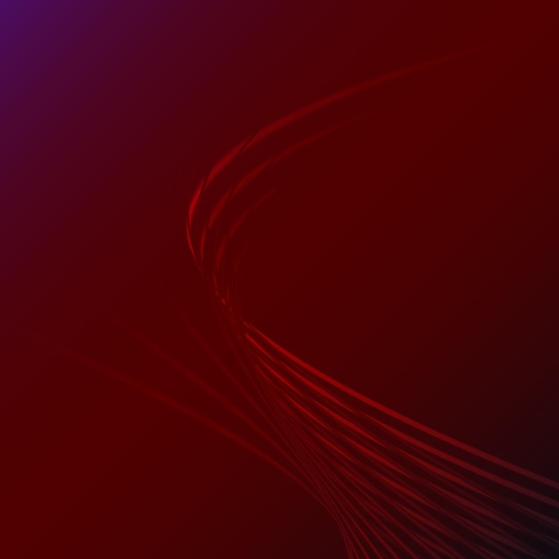 Beautiful red abstract magic energy electric spiral twisted cosmic fire lattices from lines strips