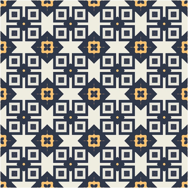 Beautiful seamless pattern with ethnic style