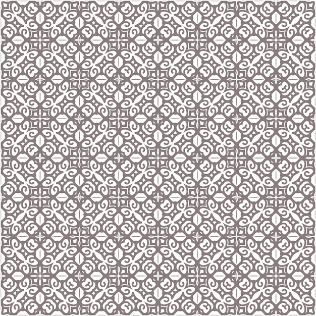 Beautiful seamless pattern with ethnic style