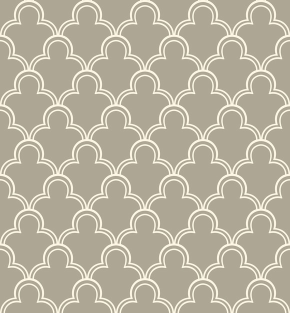 Beautiful seamless vintage retro simple beige pattern