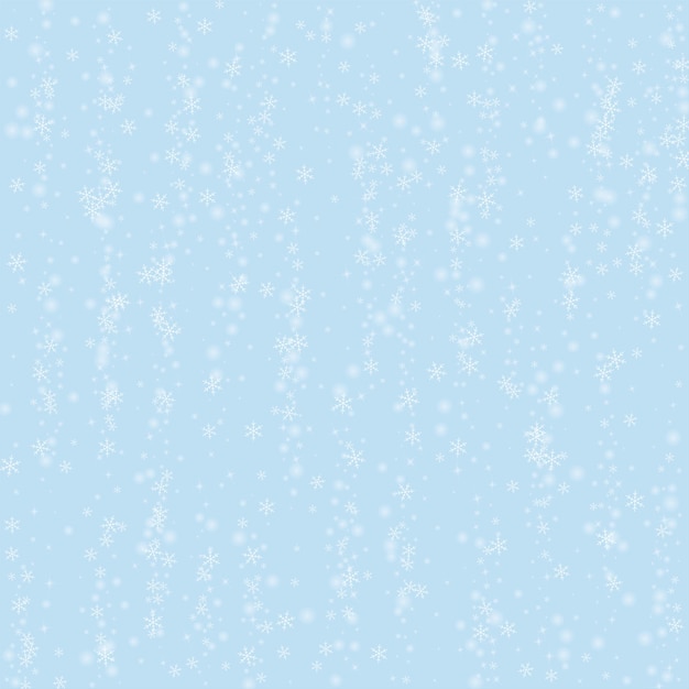 Vector beautiful snowfall christmas background subtle