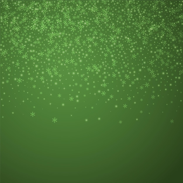 Vector beautiful snowfall christmas background subtle