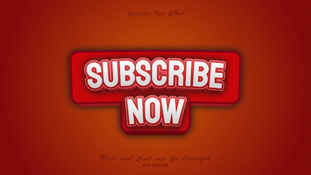 beautiful subscribe button text effect