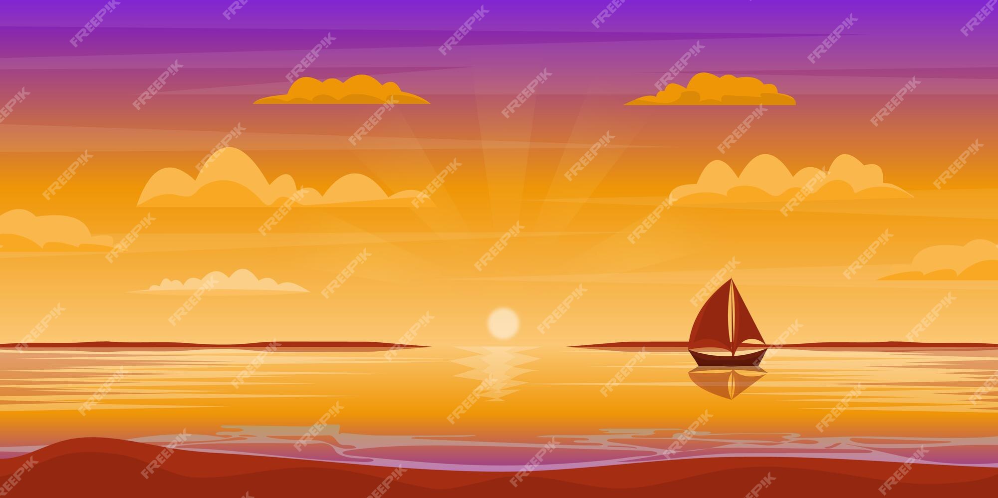 Cartoon Sunset Background Images - Free Download on Freepik Cartoon Sunset Background Images - Free Download on Freepik