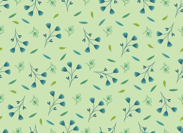 Beautiful tropical leaves seamless pattern.