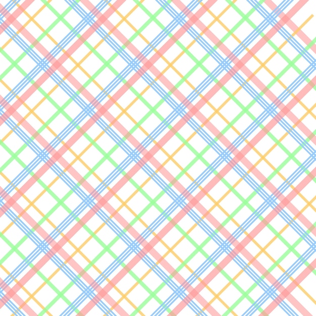 Beautiful vector pastel plaid background