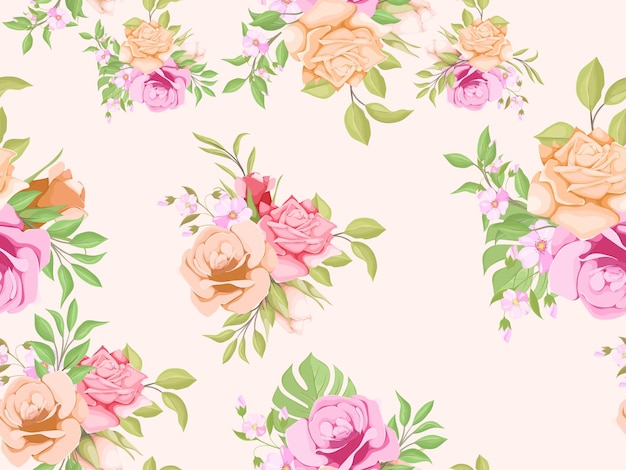 Beautifull floral seamless pattern design