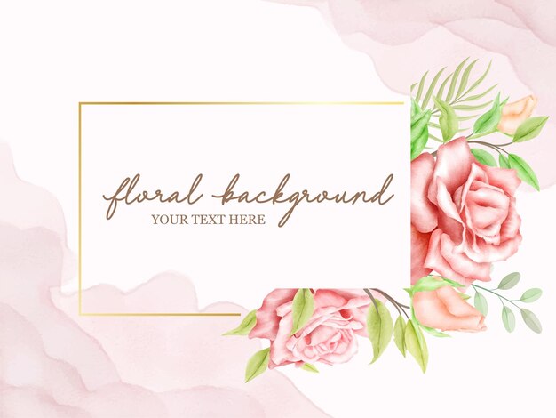 Beautifull wedding backdrop banner background