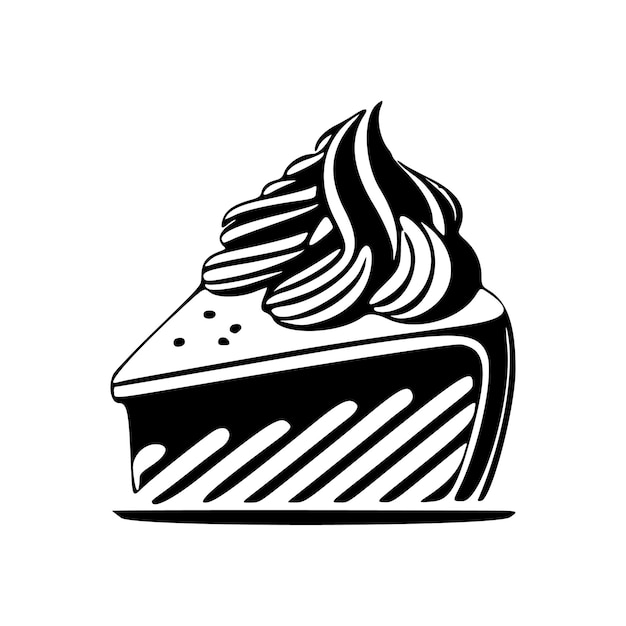 Beautifully designed Cake Logo Good for prints and tshirts