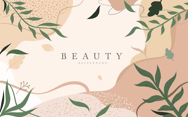 Vector beauty background illustration