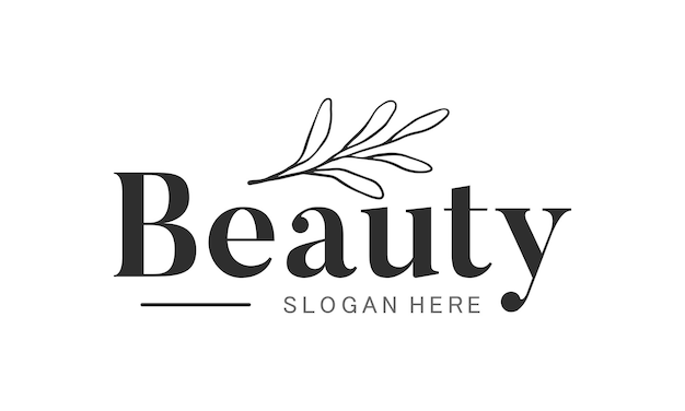 Vector beauty business logo design icon badge