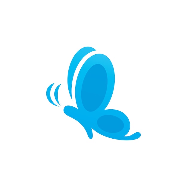 Beauty butterfly vector icon design