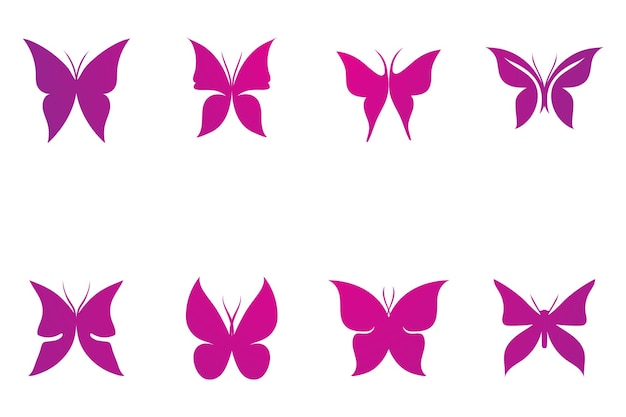 Beauty Butterfly Vector icon design