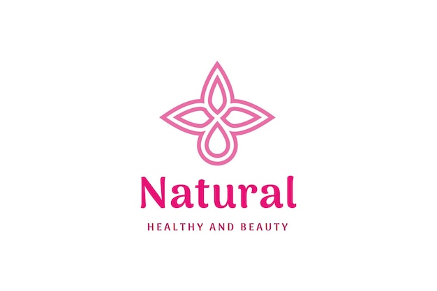 Vector beauty care logo