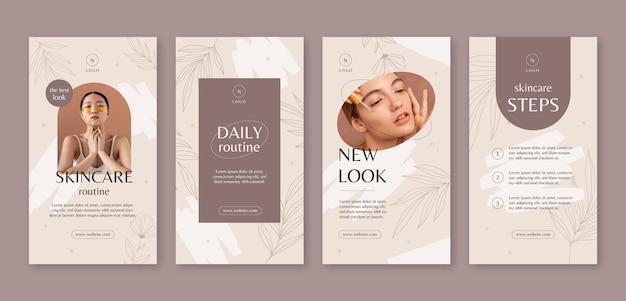 beauty concept instagram stories
