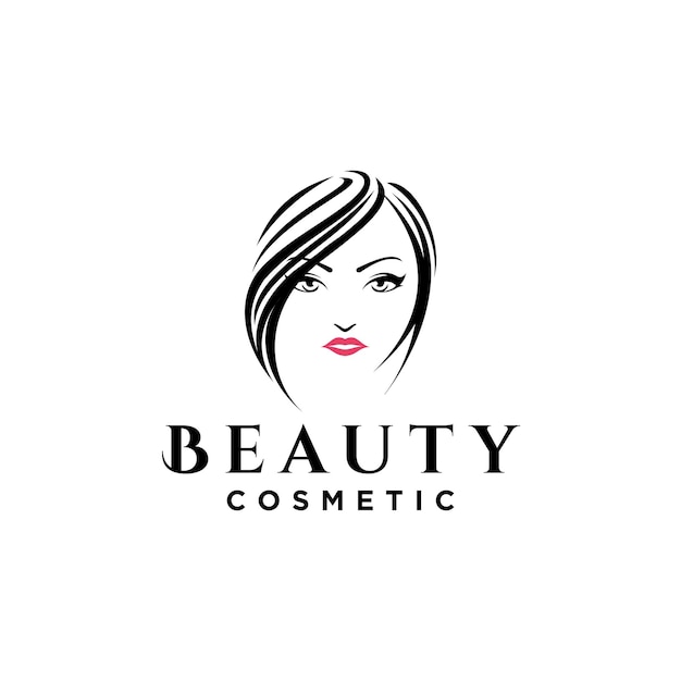 Beauty Cosmetic Logo Design Vector