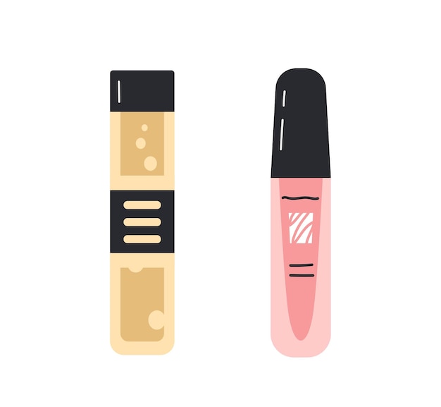 Vector beauty cosmetic product icon