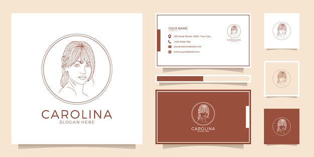 beauty design and business card