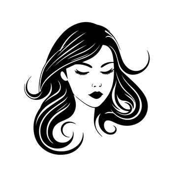 Premium Vector Beauty Face Vector Illustration Vector Logo Design For Premium Vector Beauty Face Vector Illustration Vector Logo Design For