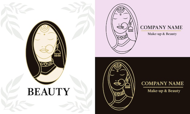 Beauty hindia logo versi 2