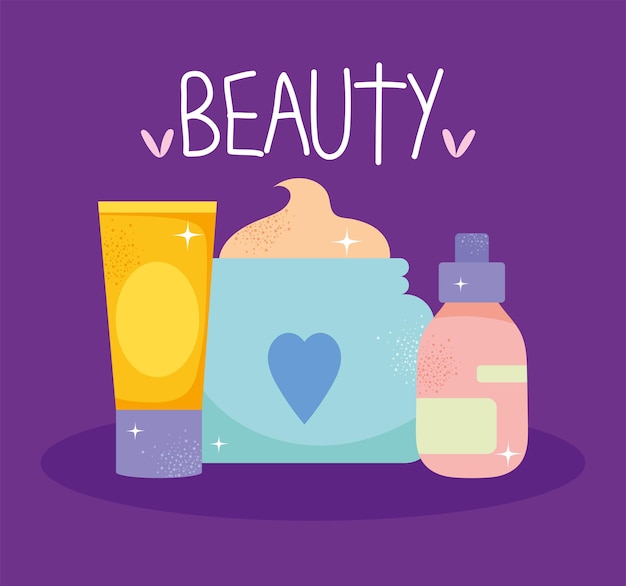 Vector beauty illustration design