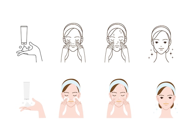 美しさのイラスト