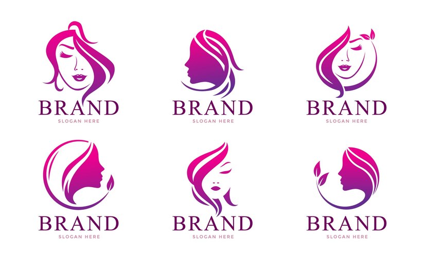 Premium Vector | Beauty logo collection