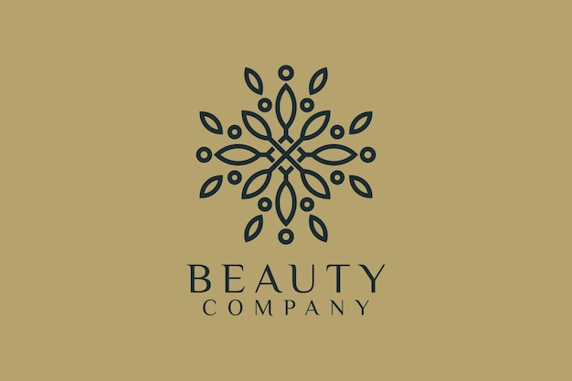 Vector beauty logo design with nature modern style part 2