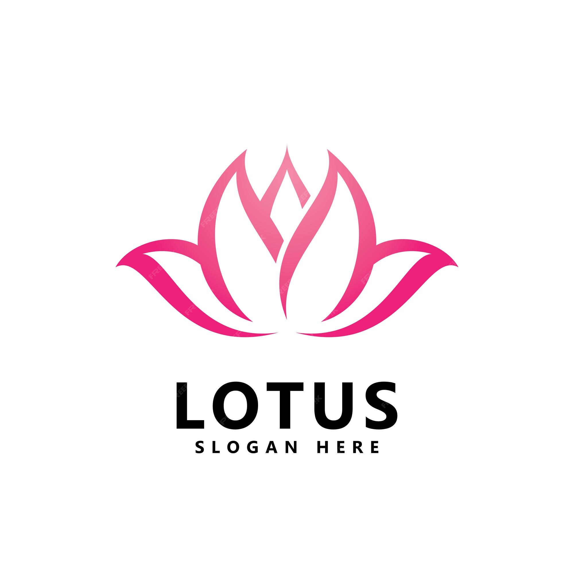 Premium Vector | Beauty lotus flower logo spa logo vector yoga and ...