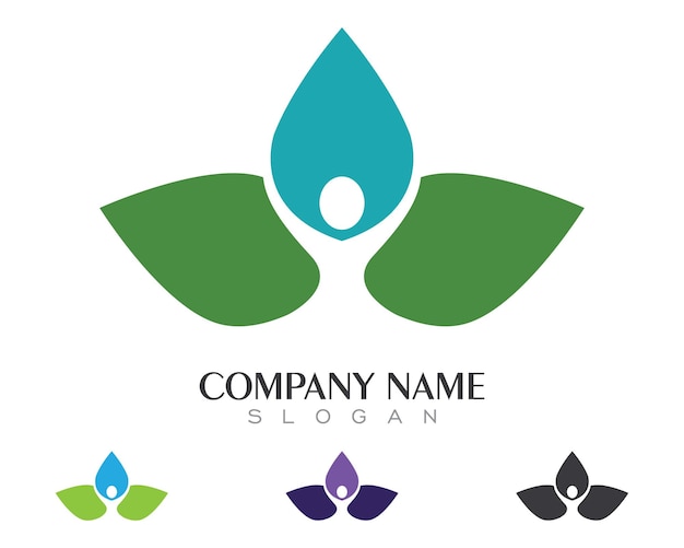 Beauty Lotus Logo Template