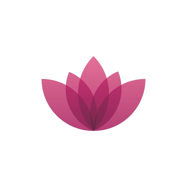 Beauty Lotus Vector Logo Template