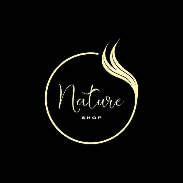 Vector beauty and nature logo