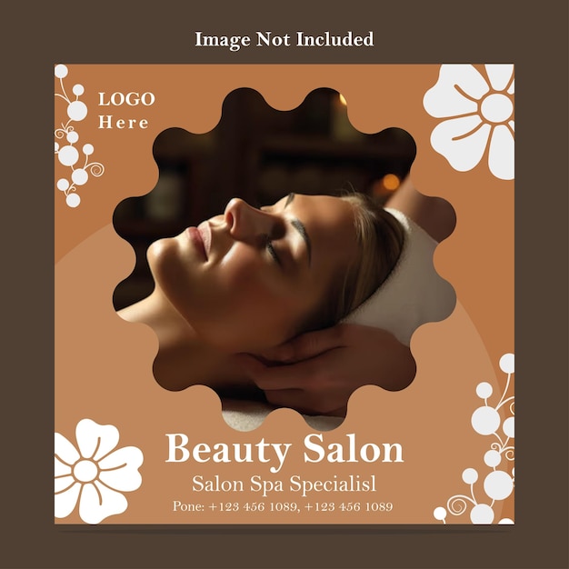 Beauty Salon Poster Design Template