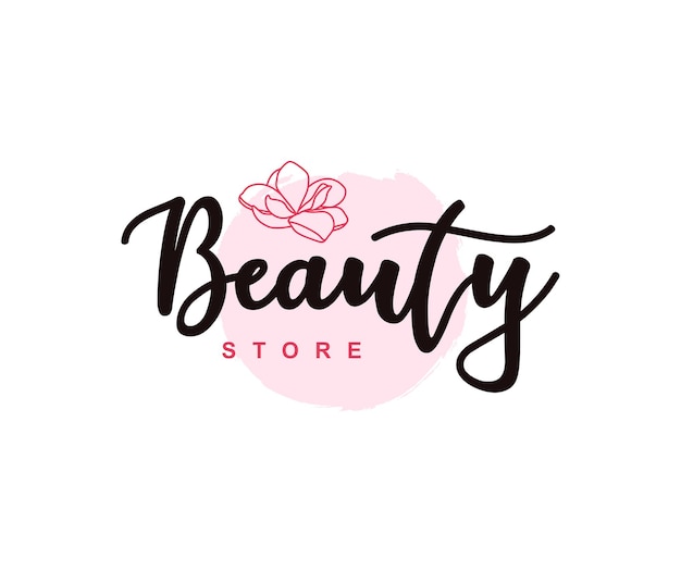 Beauty shop logo