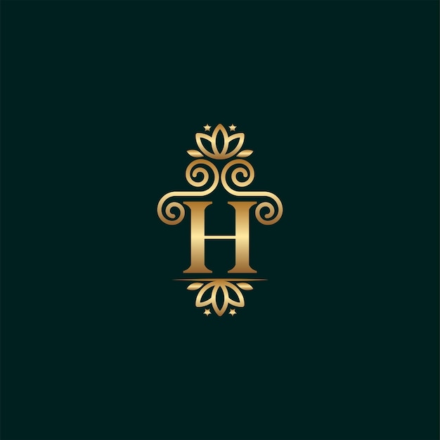 Vector beauty spa brieven logo's h