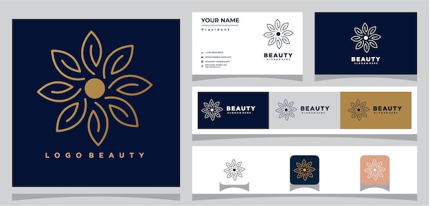 Vector beauty spa design inspiration