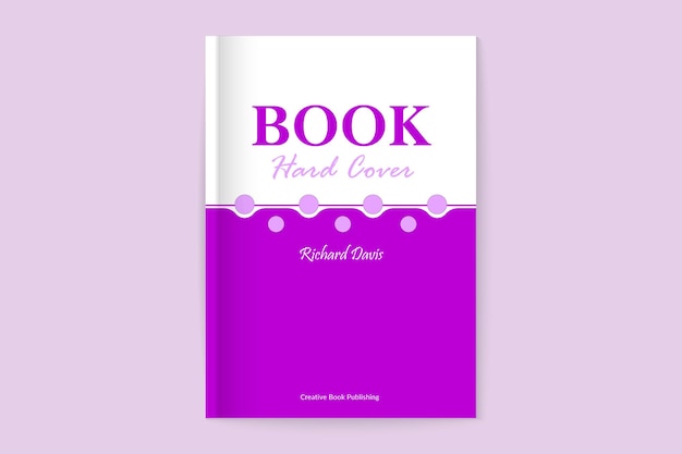 Beauty spa salon pink color book cover template