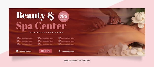 Vector beauty and spa social media instagram post or banner template