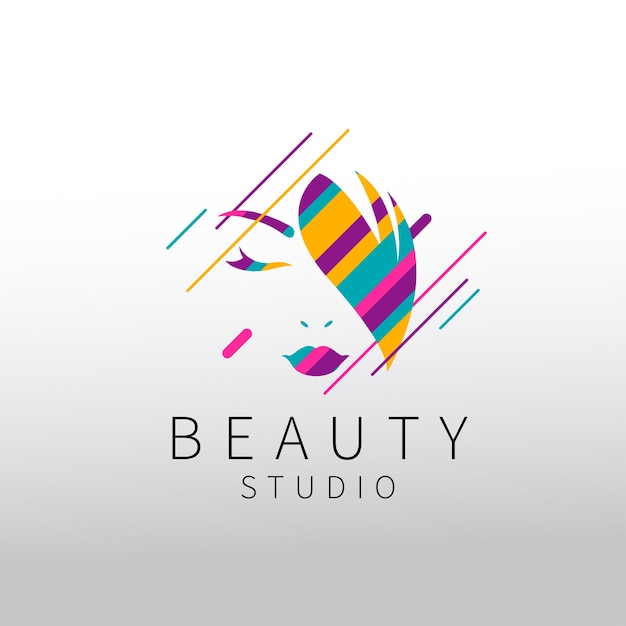 Vector beauty studio logo