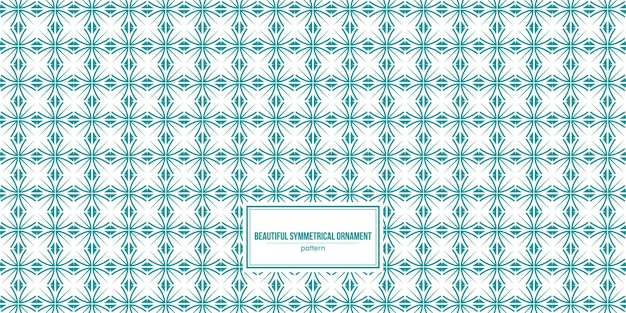 beauty turquoise symmetrical line pattern